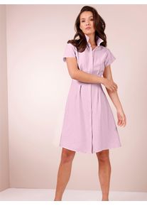 Damen Hemdblusenkleid "Modal-Kleid", rosa, Gr. 38, CREATION L PREMIUM, unifarben, Strick, 90% Modal, 10% Polyester, Kleider
