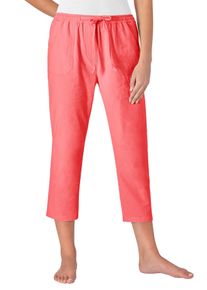 Classic Basics Damen Schlupfhose, rot, Gr. 36, unifarben, 100% Baumwolle, Hosen