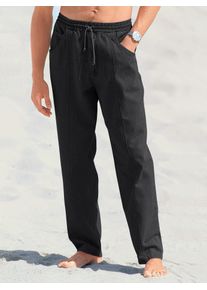 CLASSIC Herren Trainingshose, schwarz, Gr. 48, unifarben, 100% Baumwolle, Hosen