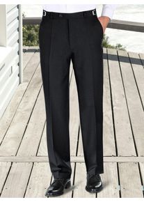 CLASSIC Herren Anzughose, schwarz, Gr. 23, unifarben, 100% Polyester, Hosen