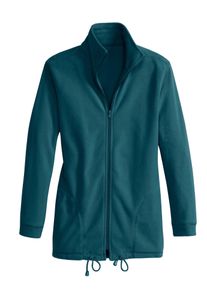 Casual Looks Damen Fleecejacke, blau, Gr. 24, unifarben, 100% Polyester, Jacken