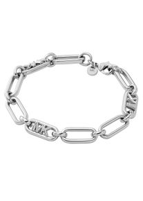 Michael Kors Damen Gliederarmband "PREMIUM, EMPIRE, OVAL, MKJ828500", Messing, grau, Messing, Armbänder