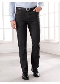 CLASSIC Herren 5-Pocket-Jeans, schwarz, Gr. 30, unifarben, 98% Baumwolle, 2% Elasthan, Jeans