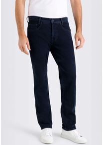 MAC Herren Straight-Jeans "Arne", blau, casual, Gr. 38, Denim/Jeans, Obermaterial: 97% Baumwolle, 3% Elasthan, Jeans, in gepflegter Optik, mit Stretch