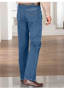 CLASSIC Herren 5-Pocket-Jeans, blau, Gr. 31, unifarben, 98% Baumwolle, 2% Elasthan, Jeans