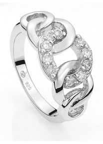 Lady Damen Fingerring, 21, Silber 925 (Sterlingsilber), silber, Silber 925 (Sterlingsilber), Fingerringe