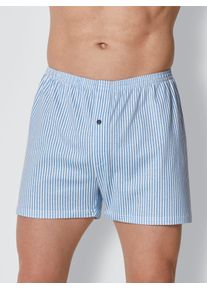 King´S Club KINGS CLUB Herren Boxershorts, Gr. 8, blau, 100% Baumwolle, Unterhosen