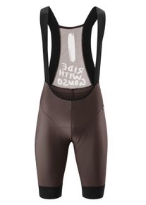 Gonso Herren Fahrradhose "SQlab GO BIB M", braun, Gr. XL, 80% Polyamid. 20% Elastan, Hosen, Herren Radhose, Sitzpolster und Träger, moderne