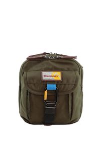 DISCOVERY Damen Schultertasche "Icon", grün, Kunstfaser, unifarben, Taschen, Hergestellt aus dem rPet Polyester-Material
