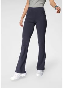 Kangaroos Damen Jazzpants, blau, casual, Gr. 34, unifarben, Jersey, Obermaterial: 95% Baumwolle, 5% Elasthan, Hosen, mit hohem Stretch-Anteil sitzt