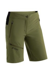 Maier Sports Damen Bermudas "Latit Short Vario", grün, Gr. 36, 88% Polyester (recycelt), 12% Elasthan, Hosen, kurze Damen Wanderhose, moderne