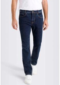 MAC Herren Straight-Jeans "Arne", blau, casual, Gr. 36, Denim/Jeans, Obermaterial: 97% Baumwolle, 3% Elasthan, Jeans, in gepflegter Optik, mit Stretch
