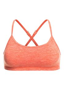 Roxy Damen Sporttop "Everyday", orange, Gr. XS, 88% Polyester, 12% Elasthan, Tops