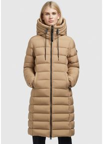 Khujo Damen Steppmantel "AETHE", beige, modisch, Gr. XL, unifarben, Steppware, Obermaterial: 100% Polyester. Futter: 100% Polyester. Wattierung: 100%