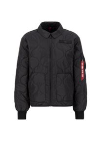 Herren Fieldjacket "Alpha Industries Men - Field Jackets ALS Jacket", schwarz, Gr. XXXL, Alpha Industries, Obermaterial/Futter: 100% Polyester, Jacken