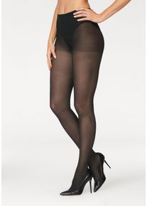 GLAMORY Damen Stützstrumpfhose "Vital", Gr. 40, schwarz, Obermaterial: 75% Polyamid, 25% Elasthan, unifarben, Strumpfhosen, mit leichtem Stützeffekt