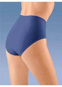 Speidel Damen Slip, Gr. 40, blau, 92% Baumwolle, 8% Elasthan, Unterhosen