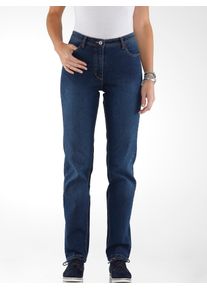 Classic Basics Damen Bequeme Jeans, blau, Gr. 23, unifarben, 81% Baumwolle, 17% Polyester, 2% Elasthan, Jeans