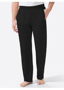Catamaran Herren Trainingshose, schwarz, Gr. 48, unifarben, 100% Baumwolle, 100% Baumwolle, Meliert:30% Polyester, 70% Baumwolle, Hosen