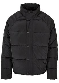 Urban Classics Herren Winterjacke "Urban Classics Herren Raglan Puffer Jacket", schwarz, casual, Gr. XXXL, unifarben, 100% Polyester, Jacken