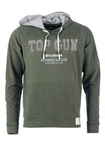 Top Gun Herren Kapuzenpullover "TG20213008", grün, Gr. XXL, Obermaterial: 100% Baumwolle, Pullover