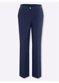 Classic Basics Damen Webhose, blau, Gr. 20, unifarben, 100% Polyester, Hosen