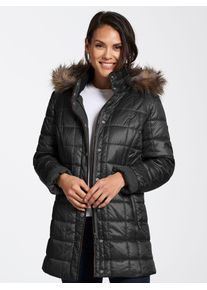 Casual Looks Damen Steppjacke, schwarz, Gr. 38, unifarben, 60% Polyester, 40% Polyamid, Jacken