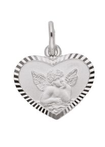 Adelia´s ADELIA ́S Damen Ketten-Anhänger "585 Weißgold Anhänger Amor", Weißgold 585, silber, Weißgold 585, Schmuckanhänger, 585 Gold Weißgoldschmuck für Damen