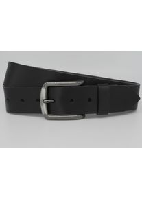 AnnaMatoni Damen Ledergürtel, schwarz, casual, Gr. 90, unifarben, Rindsleder, Gürtel