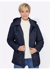 Casual Looks Damen Winterjacke, blau, Gr. 40, unifarben, 100% Polyamid, Jacken