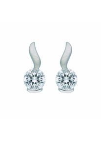 Adelia´s ADELIA ́S Damen Paar Ohrhänger "1 Paar 925 Silber Ohrringe / Ohrstecker mit Zirkonia", Damen, Silber 925 (Sterlingsilber), silber, Silber 925