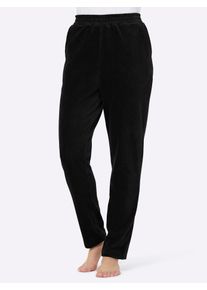 feel good Damen Dehnbund-Hose, Gr. 18, schwarz, 70% Baumwolle, 25% Polyester, 5% Elasthan, unifarben, Hosen