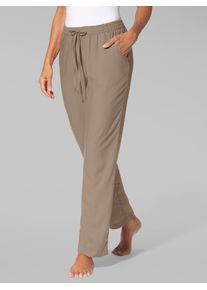 Classic Basics Damen Webhose, grau, Gr. 19, unifarben, 52% Polyester, 48% Viskose, Hosen