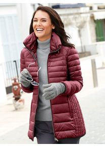 Casual Looks Damen Steppjacke, rot, Gr. 36, unifarben, 100% Polyamid, Jacken