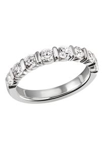 Firetti Damen Fingerring "Schmuck Geschenk Silber 925 Silberring Ring Memoire-Optik glitzernd", 54, Silber 925 (Sterlingsilber), 3,4mm, silber,