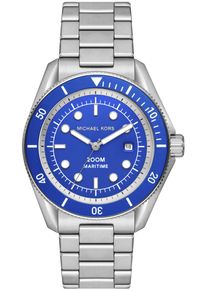Michael Kors Damen Quarzuhr "MARITIME", silber, Armbanduhren, Armbanduhr, Damenuhr, Herrenuhr, Edelstahlarmband, analog
