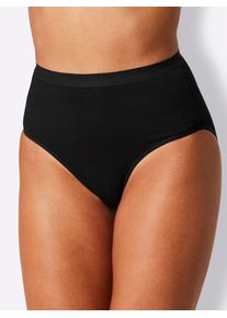 Conta Damen Formslip, Gr. 38, schwarz, 95% Baumwolle, 5% Elasthan, Unterhosen