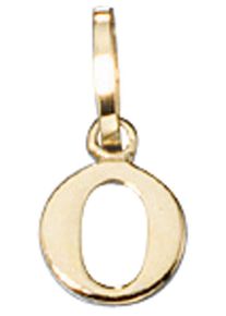 Jobo Damen Buchstaben-Anhänger "Anhänger Buchstabe", O, Gelbgold 333, gold, Gelbgold 333, Schmuckanhänger, 333 Gold