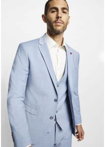 Cinque Herren Anzugsakko "CIMONOPOLI", blau, casual, Gr. 54, unifarben, Web, Obermaterial: 53% Polyester, 43% Schurwolle, 4% Elasthan, Sakkos