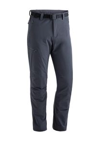 Maier Sports Herren Funktionshose "Oberjoch Therm", grau, Gr. 27, 90% Polyamid, 10% Elasthan, Hosen, Winter-Outdoorhose, wattiert und elastisch