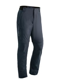 Maier Sports Herren Funktionshose "Norit Zip 2.0 M", grau, Gr. 50, 73% Polyamid, 17% Polyester, 10% Elasthan, Hosen, Technische Outdoorhose mit