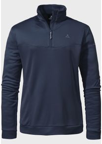 Schöffel SCHÖFFEL Damen Strickfleece-Pullover "CIRC Fleece Looop L", blau, sportlich, Gr. 42, Oberstoff : 100% Polyester, Pullover