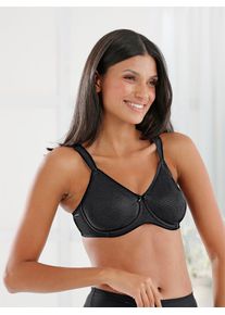 Triumph Damen Minimizer-BH, Gr. 90, schwarz, 71% Polyamid, 29% Elasthan, BHs