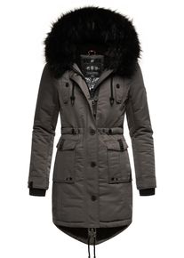 Navahoo Damen Wintermantel "Luluna Prc", grau, modisch, Gr. XXL, Oberstoff: 100% Polyester, Futter: 100% Polyester, Wattierung: 100% Polyester,
