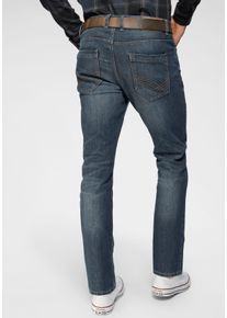 Tom Tailor Herren 5-Pocket-Jeans "MARVIN", blau, casual, Gr. 31, Denim/Jeans, Obermaterial: 70% Baumwolle, 28% Polyester, 2% Elasthan, Jeans, mit