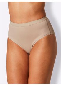 Conta Damen Formslip, Gr. 40, beige, 95% Baumwolle, 5% Elasthan, Unterhosen