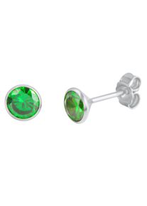 Firetti Damen Paar Ohrstecker "Schmuck Geschenk Silber 925 Ohrschmuck", Silber 925 (Sterlingsilber), bunt, Silber 925 (Sterlingsilber), Ohrringe, mit