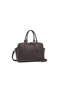 Damen Schultertasche "Boho", Collezione Alessandro, braun, Polyurethan (PU), Taschen, mit 2 Seitenfächern