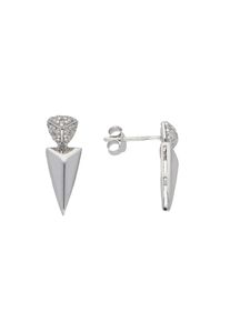 Vivance Damen Paar Ohrstecker "Zirkonia", Silber 925 (Sterlingsilber), silber, Silber 925 (Sterlingsilber), Ohrringe