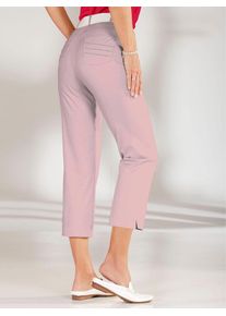 COSMA Damen 7/8-Hose, rosa, Gr. 40, unifarben, 97% Baumwolle, 3% Elasthan, Hosen